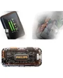 PHILIPS Wireless Lavalier Microphone for Live Streaming, Vlogging, Short Videos, Outdoor Recording, Compatible with Apple And Android Phones, Cameras, Computers - One Transmitter, One Receiver DLM3543C