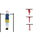 Li-Ning (LI-NING) Pull-Up Assistance Band, High School Entrance Exam Auxiliary Band, Fitness Resistance Band for Men, Indoor Single Bar Pulling Band, Elastic Rope, 15kg