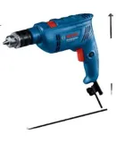 BOSCH GSB 600 Impact Drill, Electric Hand Drill, 600W, Plug-In, Multi-Functional Power Tool for Home Improvement