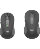 Logitech M650 Enterprise Wireless Bluetooth Dual-Mode Mouse, Compatible with Apple And PC, Business Purchase Choice Series for Large Hands, Commercial Version, Black, L [Bulk Order Discount]