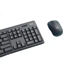 Logitech MK295 Enterprise Quiet Keyboard And Mouse Set, Wireless Keyboard And Mouse Set, Office Keyboard And Mouse Set, Full-Size, with Wireless 2.4G Receiver, White [Group Purchase Discount]