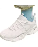 Skechers Women's Shoes Puff Bear | Spring Women's Mesh Breathable Dad Shoes, Shock-Absorbing Rebound Casual Sneakers Panda Shoes