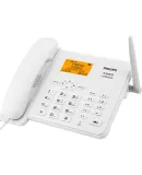 PHILIPS All-Network 4G5G Wireless SIM Card Landline Telephone Desk Phone for China Telecom, Mobile, Unicom, And Cable TV 4G Network HD Hands-Free CORD890D White