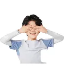 XTEP Ice Silk Sun Protection Arm Sleeves for Men, Women And Children, UPF50+, Ice Silk Summer Arm Guards, Outdoor Play White