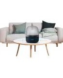 HP (HP) S03 Bluetooth Speaker, Colorful Glass Design, Dynamic Sound, for Computer And Mobile Phone, Home Use, Mini Subwoofer, Small Portable Outdoor Wireless TWS Connected Speaker