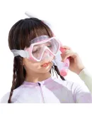 361° Snorkeling Three Treasures, Diving Mask for Children And Girls, Complete Set with Full Wet Breathing Tube, Swimming Goggles