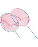 ANTA Badminton Racket for Men And Women, Ultra-Light Carbon Fiber Beginner Entry-Level Offensive And Defensive Racket Set, Two-Piece Gift Package