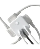 Panasonic Magic Cube Socket/multifunctional Socket/adapter, Master Control to Four Wireless Magic Cube, USB Output 12W Conversion Plug WHSC210423W