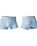 Lee Ice Silk Men's Underwear, 10A Grade Antibacterial Mulberry Silk Gusset, Seamless Large Size Men's Boxer Briefs And Shorts
