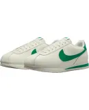 NIKE Sports Casual Shoes, Men's Sneakers, Retro CORTEZ Sneakers, DM4044-104, White And Green, Size 44