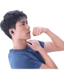 Sennheiser (Sennheiser) Sports Headphones MOMENTUM Sport True Wireless Bluetooth Active Noise-Cancelling In-Ear Headphones, Midnight Black, Recommended for Double 11