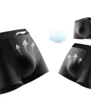 Li-Ning Men's Underwear (Pack of 3), Sports Briefs, Tight-Fitting Breathable Boxer Shorts, Running Anti-Chafing Crotch, Men's Boxer Shorts