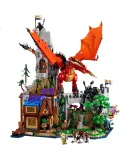LEGO LEGO21348 IDEAS Series Red Dragon Mythology And Dungeons Building Blocks Toy Gift Home Decoratio
