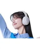 EDIFIER K710W Over-Ear FM Tuning Bluetooth Headphones, Study Headphones, English Listening Test Headphones, Specially Designed for Online Classes, Compatible with Apple, Huawei, Xiaomi, OPPO, Beach White