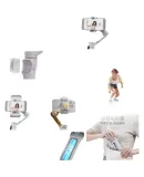 Hohem (Hohem) Smartphone Gimbal Stabilizer, Handheld Three-Axis Anti-Shake, Foldable Vlog Remote Control Shooting Device X3SE, Black Model, 1-Year Warranty