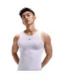 Li-Ning Sweat-Wicking Cycling Jersey for Men, Moisture-Wicking Cycling Vest Undershirt, Road Mountain Bike Sleeveless Quick-Dry Base Layer