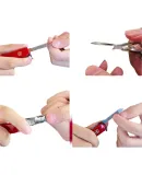 VICTORINOX Swiss Army Knife Grooming Companion Set, 1 Piece, Nail Clipper, Nail Cutter, Nail Nipper, 8 Functions, 0.6463