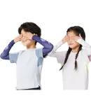 Li-Ning Cycling Children's Ice Sleeves Sun Protection Arm Sleeves Ice Silk Arm Guards for Boys And Girls Ages 3-14 Outdoor Sun Protection Mosquito Repellent