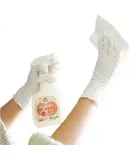 INTCO Disposable Gloves, Nitrile Gloves, 50 Medium-Sized Food-Grade Nitrile Gloves, Rubber Kitchen Household Cleaning Dishwashing Gloves
