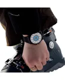 Swatch Swiss Watch, Natural Inspiration Series, Ice Peak Perfection, New Year Gift Quartz Watch for Men And Women SO32B119