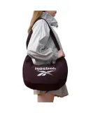 Reebok Water-Resistant Wandering Dumpling Bag, Outdoor Commute Travel Shoulder Crossbody Bag, Adjustable Shoulder Strap Large Capacity