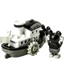 TAKARA TOMY Disney Alloy Car Model, Children's Toy, Mickey Mouse Cruise Ship And Motorcycle, 915546