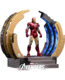 MARVEL Iron Man MK6 Action Figure with Rotating Armor Disassembly Stand, Articulated Joints, Toy Display Model, Birthday Gift for Ages 14+