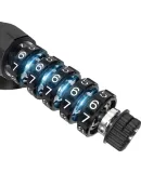 JD Original Bicycle Lock, Five-Digit Password Anti-Theft Lock Chain Lock, Electric Bike Mountain Bike Lock, Cycling Accessory, 90cm