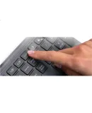 Logitech MK950 Wireless Bluetooth Keyboard And Mouse Combo, Ultra-Thin Quiet Dual-Mode Office Keyboard And Mouse Set, Premium Series Portable Keyboard And Mouse Set Commercial Version Black