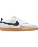 NIKE NIKE Skateboarding Shoes for Men, Retro COURT VISION Sneakers HF1068-133 Sail White/deep Navy Blue, Size 41