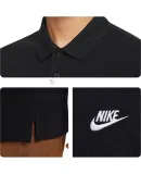 NIKE Spring And Summer Men's Short-Sleeve T-Shirt, POLO Shirt, Pure Cotton, Sports Casual Simple Style, FN3895-010, Black M