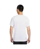 NIKE Spring And Summer Men's Short-Sleeve T-Shirt, Quick-Drying Breathable, Sports Casual, DV9816-100 White M