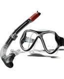361° Diving Mask, Anti-Fog Adult Full Dry Snorkel, Snorkeling And Swimming Diving Equipment
