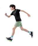 XTEP Kids Quick Dry Sports Shorts Summer Lightweight Breathable Pants Lichen Green 140