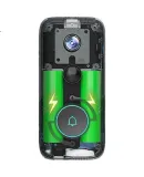 Lenovo 3 Million Pixel Visual Doorbell Surveillance Camera for Home Entrance, Electronic Anti-Theft Smart Peephole with Mobile Phone Wireless Remote Viewing And Long Battery Life