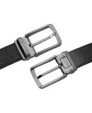 Samsonite Men's Leather Belt, High-End Casual Pin Buckle Cowhide Belt, Gift Box Birthday Present NQ1