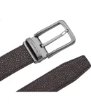 Samsonite Men's Leather Belt, High-End Casual Pin Buckle Belt, Gift Box Birthday Present NQ1
