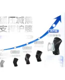 Li-Ning Knee Pads for Sports, Running, Men's Basketball, Specialized Meniscus And Patella Straps for Badminton, Soccer, Hiking Equipment Knee Protectors
