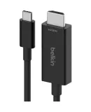 BELKIN Type-C to HDMI 2.1 Extension Cable, 2-Meter Ultra-Long USB-C Display Cable, 48Gbps Data Cable, 4K Dynamic HDR High-Definition Video Cable, 8K Digital EARC Cable