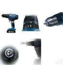 BOSCH Electric Drill, Impact Drill, Handheld Drill, Screwdriver Machine, Flat Drill, Impact Three-In 18V Lithium Battery GSB183-LI Dual Battery