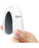 UGREEN desktop cable organizer fixed power data cable clip cable winder cable storage and finishing wire clip cable tie 4 buckles white