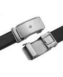 Samsonite Men's Leather Belt, High-End Cowhide Automatic Buckle Belt, Gift Box Birthday Present NQ1