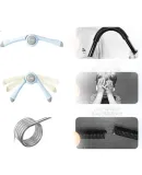 Li-Ning Children's Arm Strength Training Bar 10kg New Model Arm Strength Rod for Primary School Students, Teenagers, Boys And Girls Exercise Grip Strength