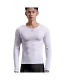 Li-Ning Sweat-Wicking Cycling Jersey for Men, Moisture-Wicking Cycling Top, Inner Wear, Road And Mountain Bike Long-Sleeve Quick-Dry Undershirt