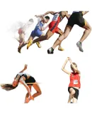 Li-Ning Track And Field Sprint Spikes, Full-Length Traction Seven-Spike Shoes for Men And Women, Student Exam Training Spikes