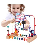 SWEET WAVES Beaded Toy for Infants And Toddlers, Educational Toy for Children And Babies, Teething Toy, Fine Motor Skills Development