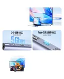 UGREEN Type-C Expansion Dock, USB Thunderbolt 4 Hub, HUB 3.0 Splitter Converter, HDMI Adapter, 4K Card Reader, Compatible with Apple Mac Computers, Smartphones, Switch Handheld Games