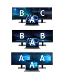 UGREEN Type-C 3.2 Dual HDMI Triple-Screen Display Dock, Thunderbolt 4/5 Expansion Dock, 10G Adapter, 8K Multi-Screen Extender, 144Hz High Refresh Rate, Suitable for Lenovo And Huawei Computers