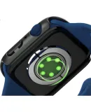 BELKIN (BELKIN) Full Protection Case for Apple Watch, Apple Watch S9 Tempered Glass Screen Protector Full Coverage Shockproof Case Two-In Suitable for S9/S8/S7 to S4, Black 45mm Model