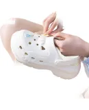 PEAK Elevated Perforated Shoes for Women, Summer Student Versatile Trendy Fashion Soft-Soled Comfortable Sandals ET42042L